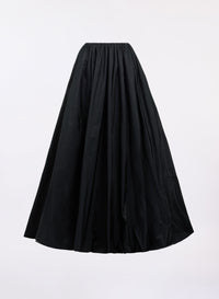 Taffeta Long Skirt