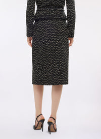 Tweed Midi Skirt