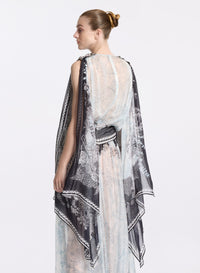 Printed Chiffon Blouse