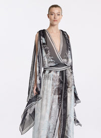 Printed Chiffon Blouse