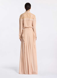 Silk and Lace Blouse