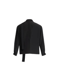 Silk & Macramé Blouse