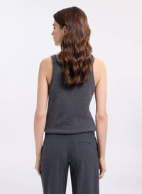 Cut-Out Knit Top