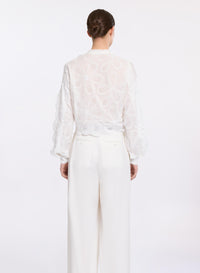 Embroidered Cotton Blouse