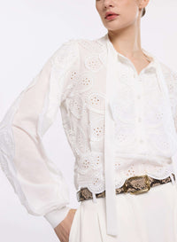Embroidered Cotton Blouse