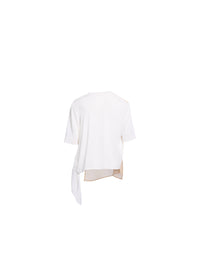 Printed TulleT-Shirt