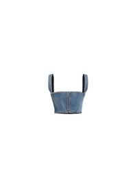 Denim Crop Top
