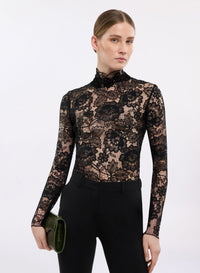 Guipure Lace Top
