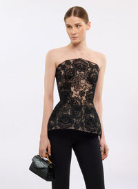 Guipure Lace Corset