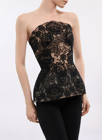 Guipure Lace Corset
