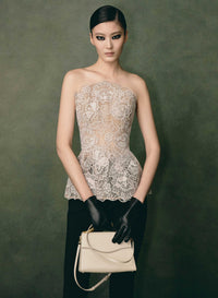 Guipure Lace Corset