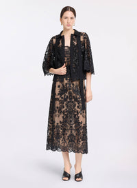 Sequin Embroidered Twin Set