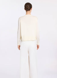 Embroidered Knit Twin Set