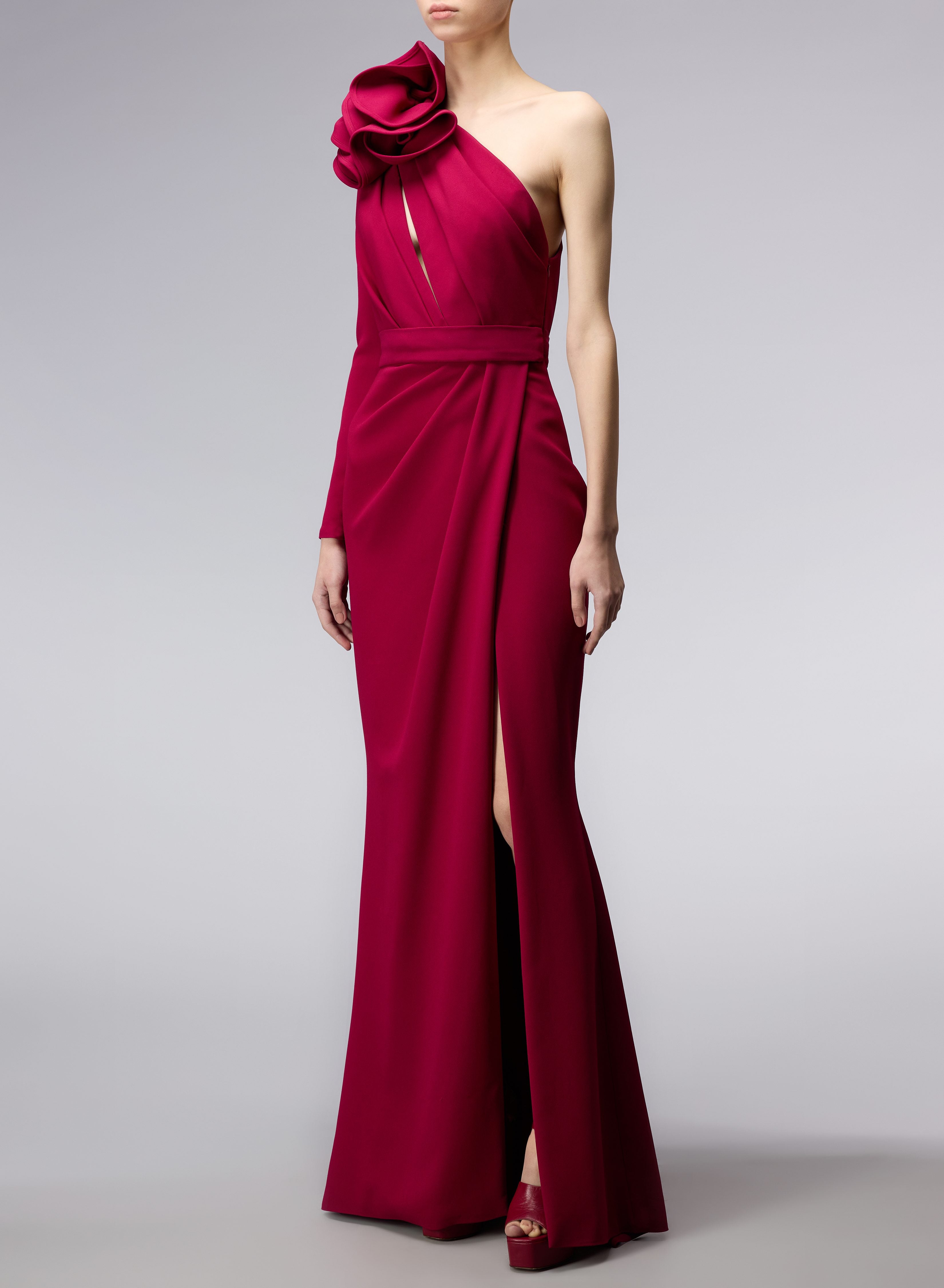 One-Shoulder Long Dress – ELIE SAAB